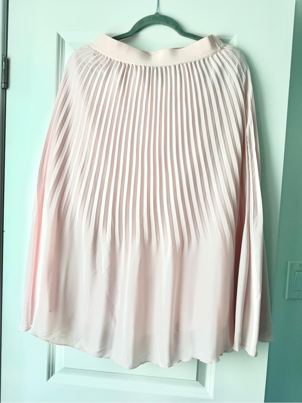 SALE! J Crew Light Pink Pleated A-Line Skirt
